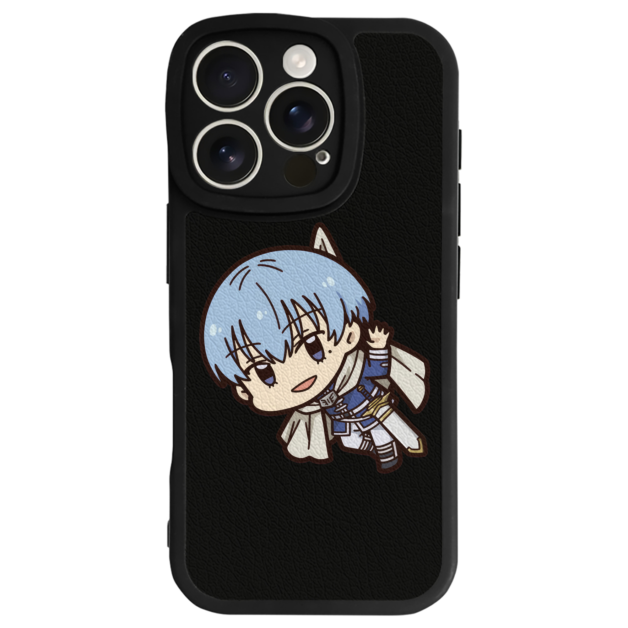 （画像用） 葬送のフリーレン Frieren 【iPhone 16シリーズ対応】シリコンスマホケース（レザー調） 材質：シリコン